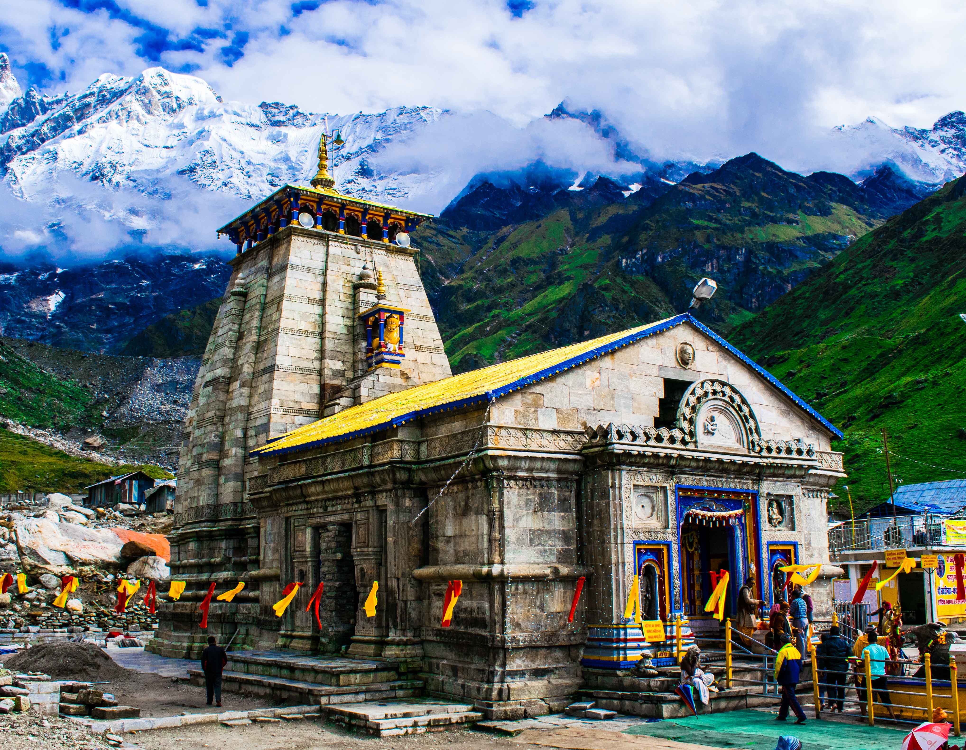 Day 7. Gaurikund-Bheem Bali- Kedarnath Camp {10 Kms by road, 18-20 Kms by trek one way}